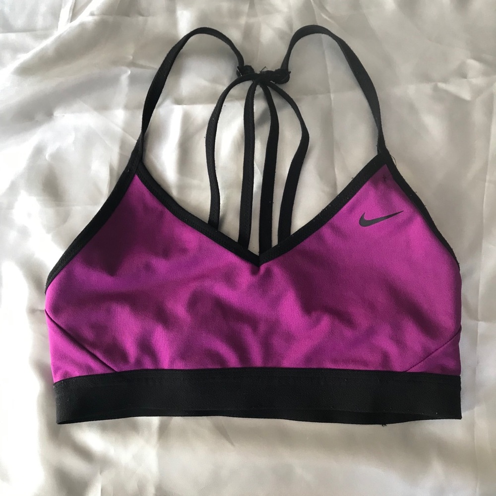 Nike Dri Fit Purple Sports Bra